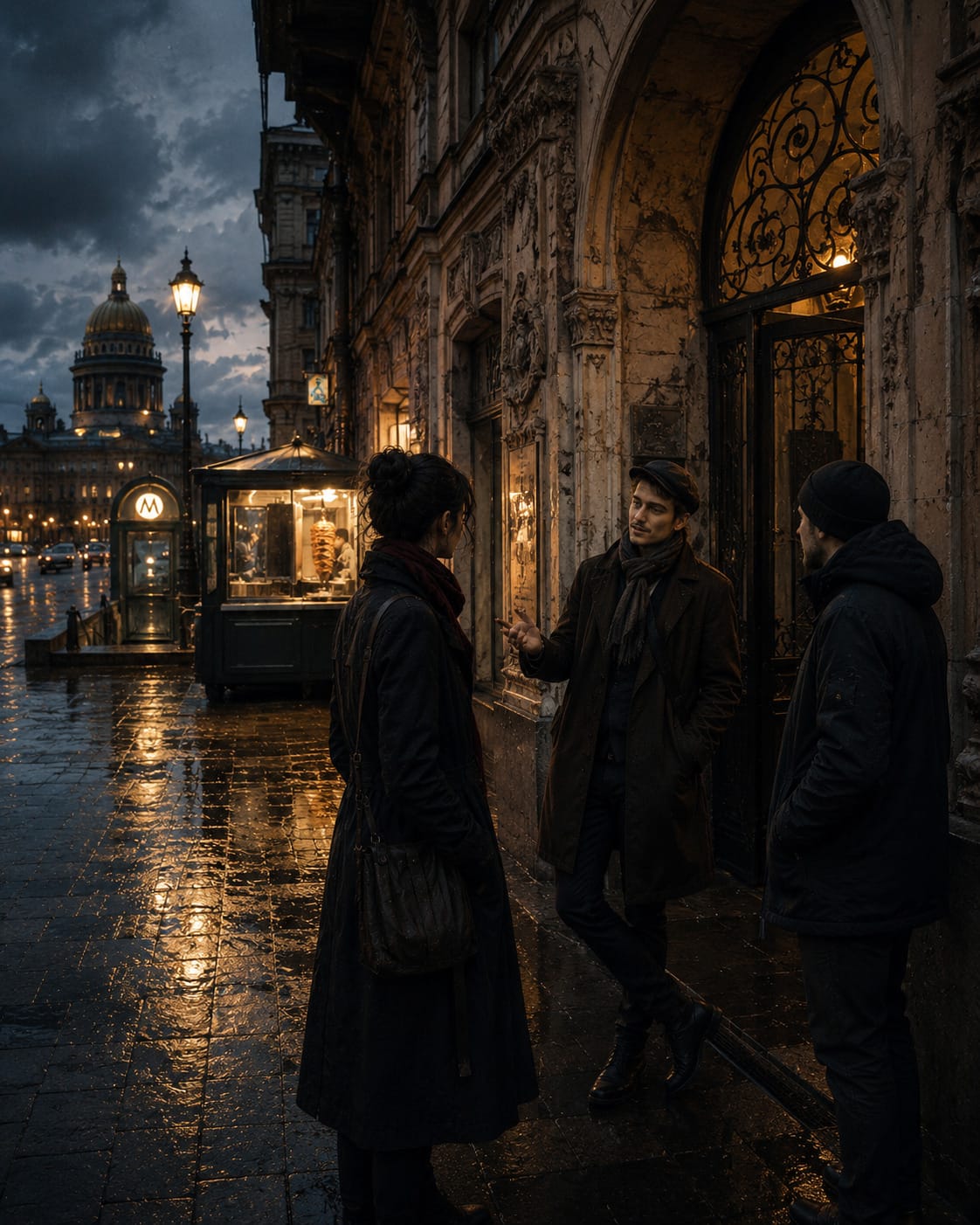 St Petersburg street life for Chapter 2, On the Language St Petersburg Speaks