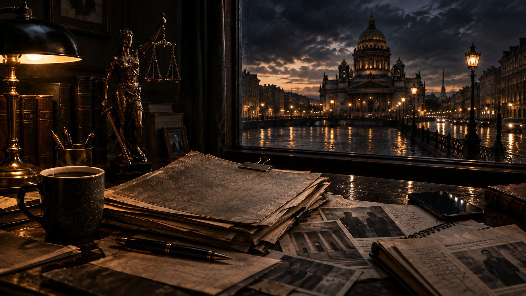 The Alibi of St. Petersburg chapter Three Gromov